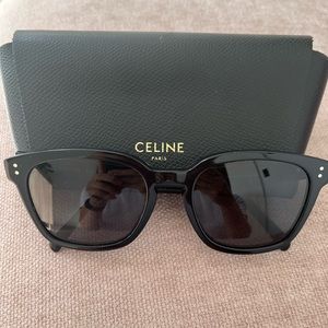 Celine Black Polarized Women’s Sunglasses